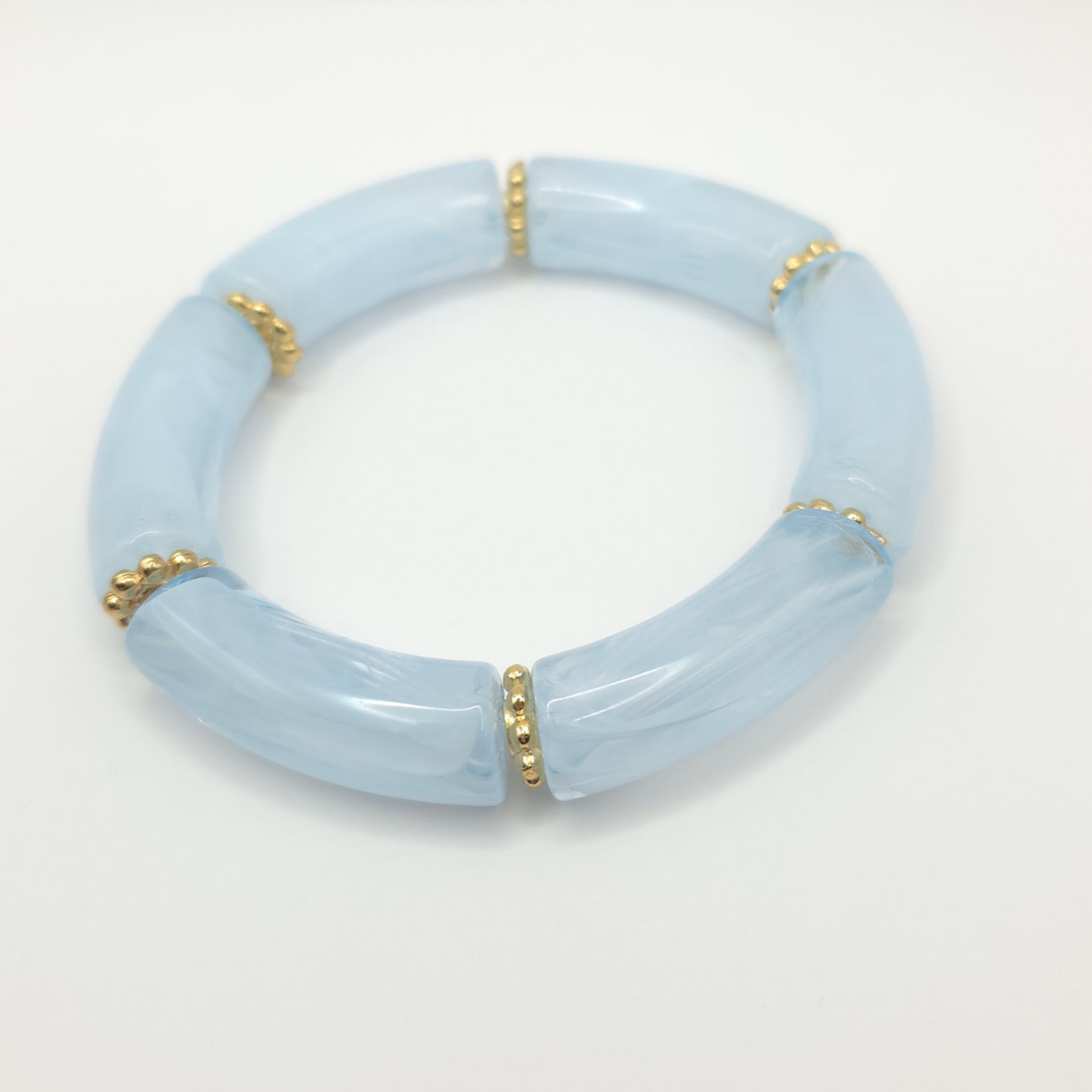 Bracelet perles tubes Alan