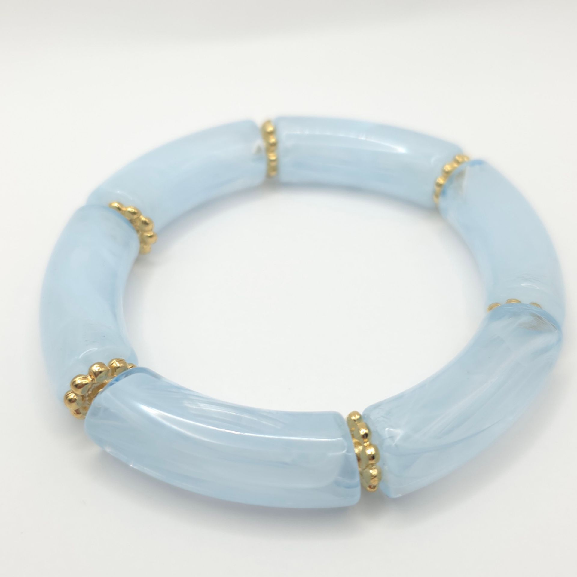 Bracelet perles tubes Alan