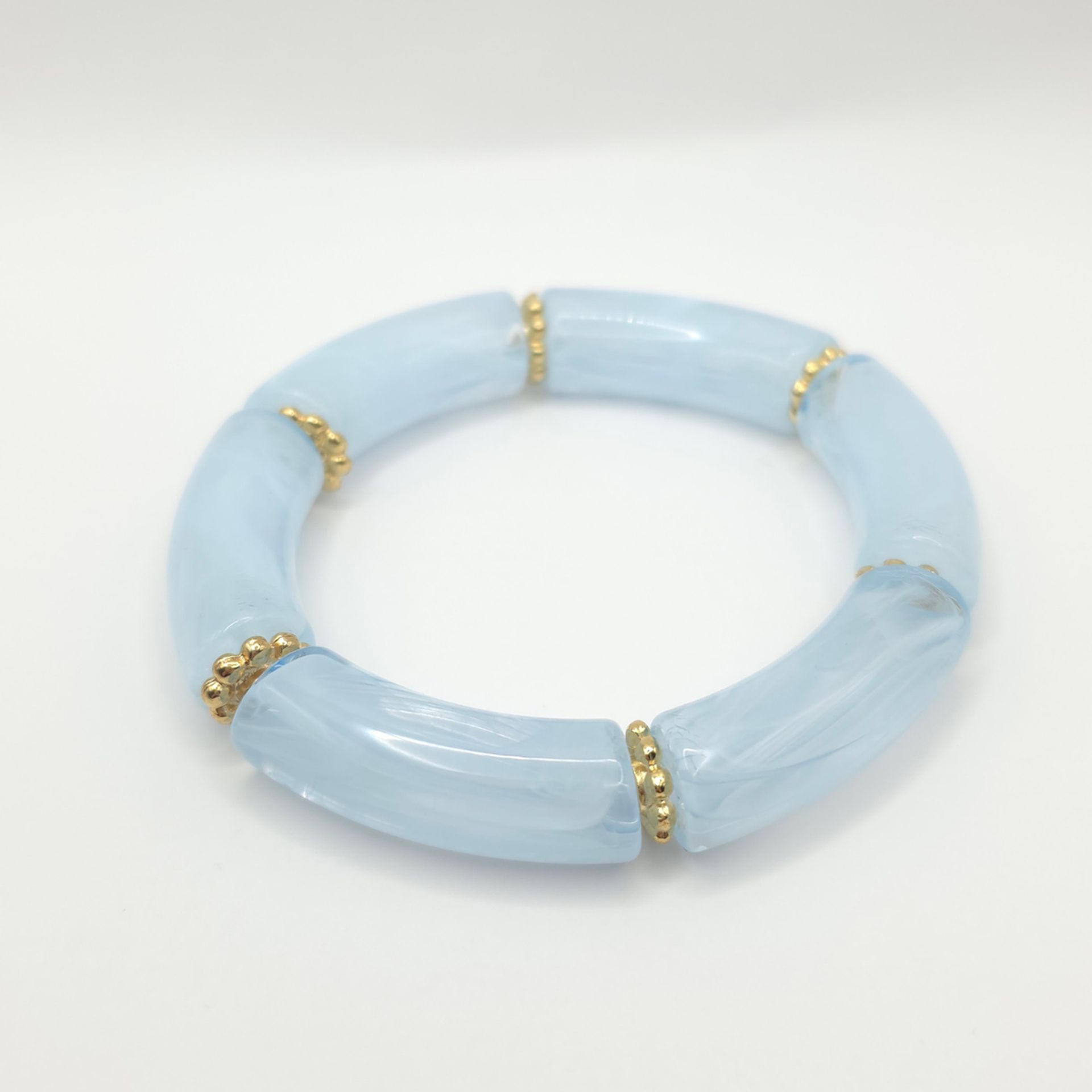 Bracelet perles tubes Alan