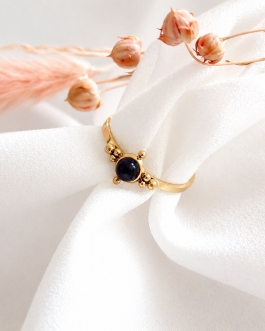 bague onyx noir Lolly