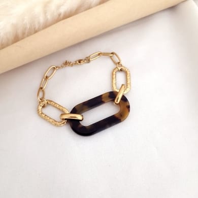 Bracelet Chaîne Léopard-FéeMiaou