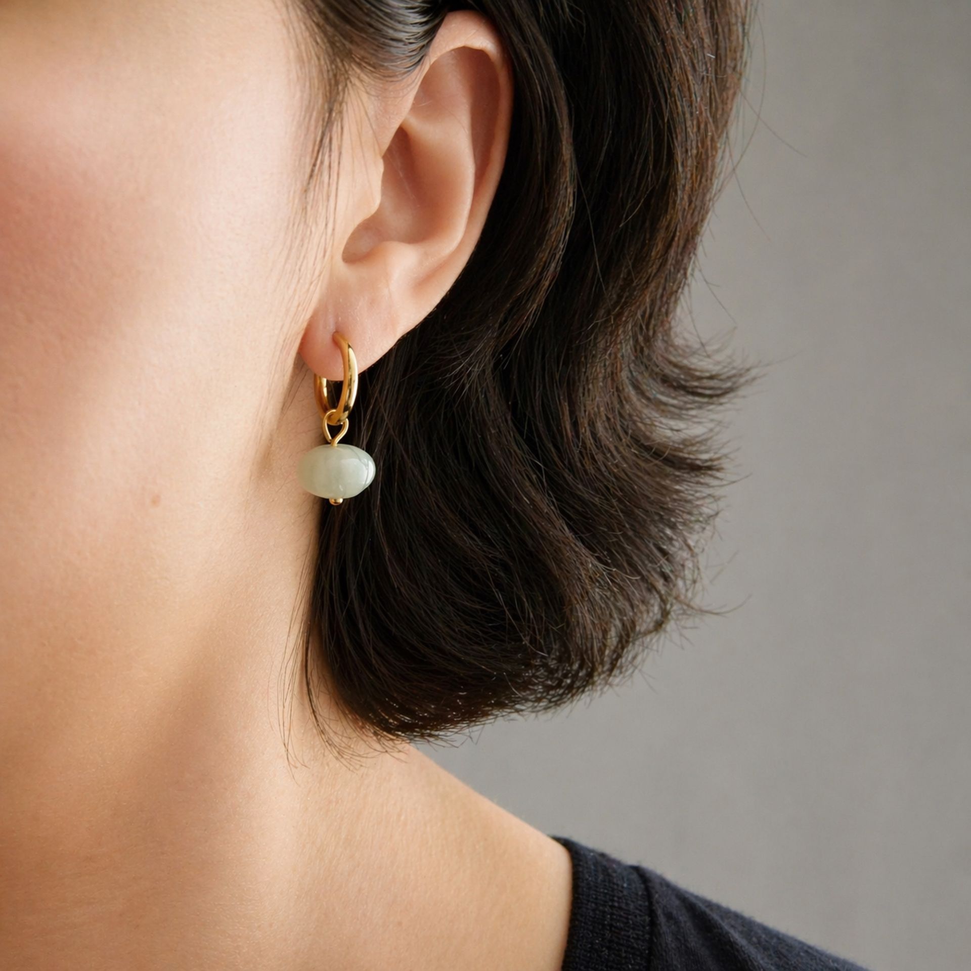 Boucles d’oreilles quartz Helene