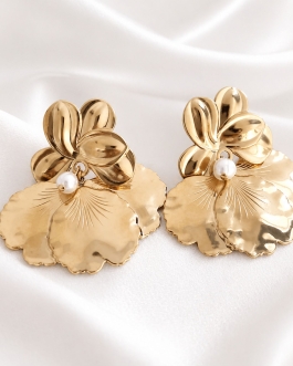 boucles d'oreilles fleur Moana