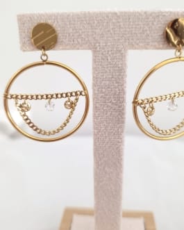 Boucles d’oreilles rondes Astrée