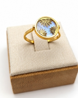 Bague pierre de lune Hanna