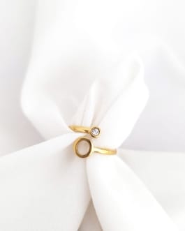 bague cristal Ellipse