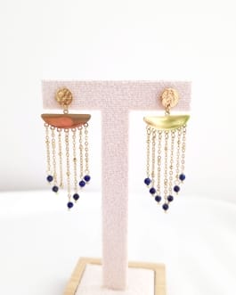 boucles d’oreilles cristal Ismérie