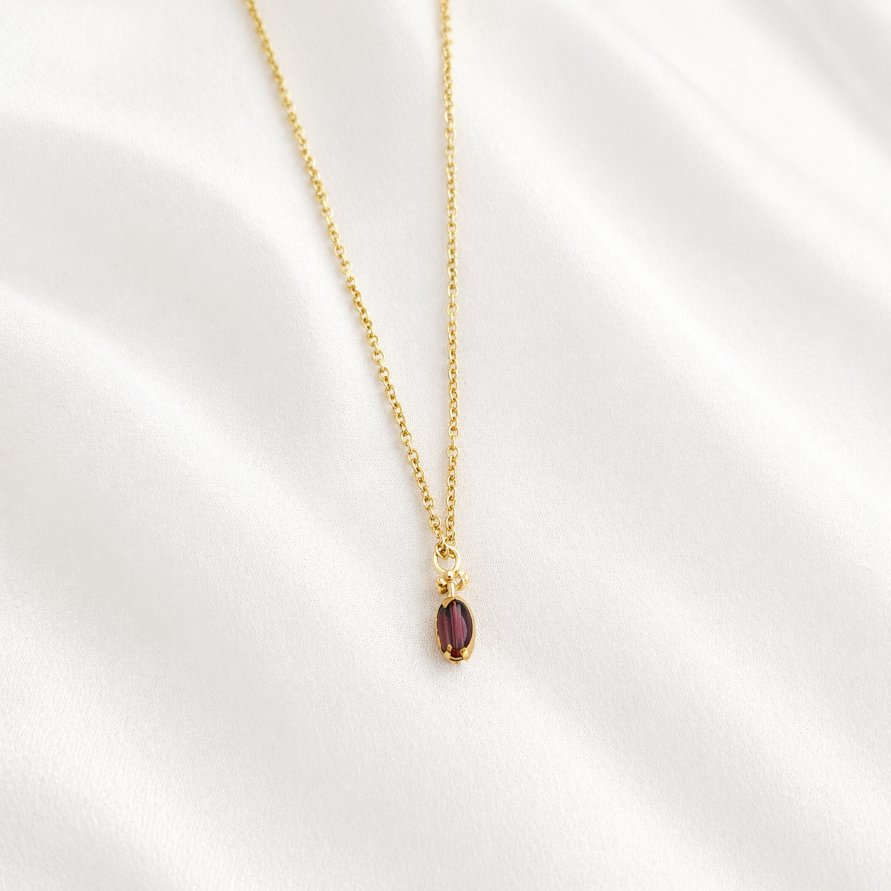 Collier Perle Améthyste Célestine