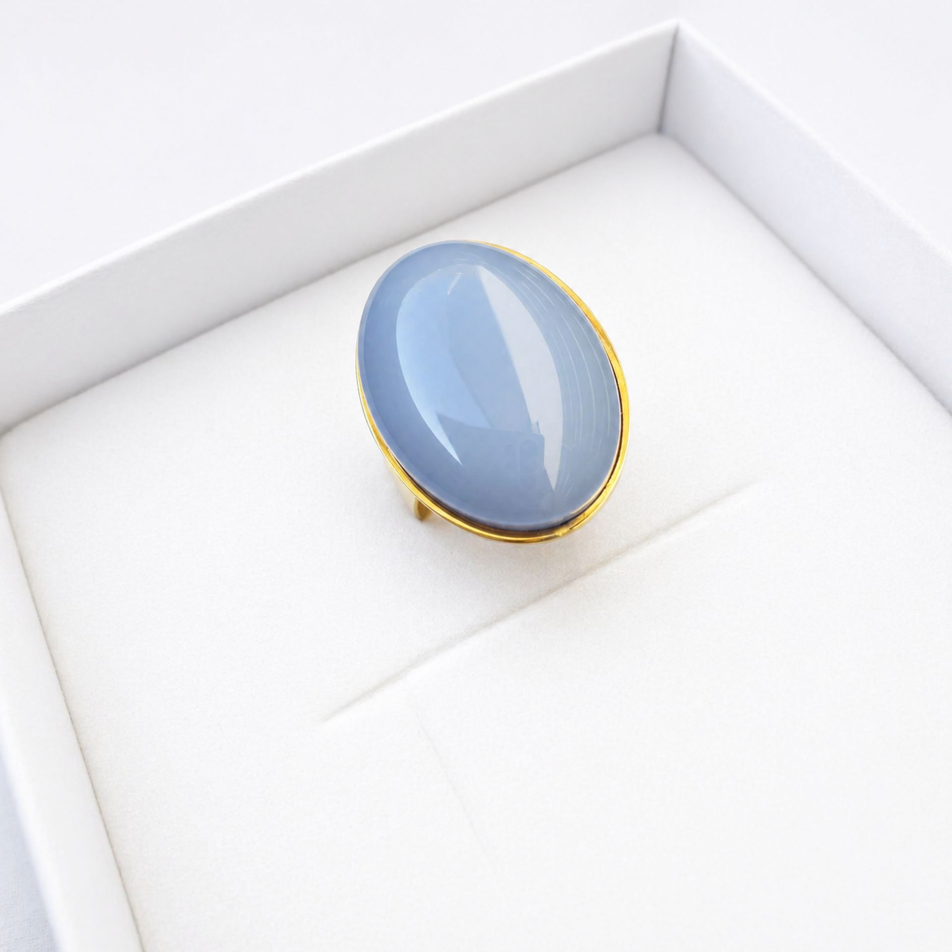 Bague bleue Aurélia