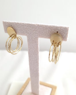 boucles d’oreilles cercles Lucie