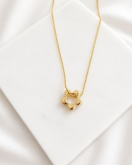 Collier doré Rosalie