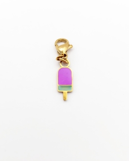 Clips glace Doré-Violet