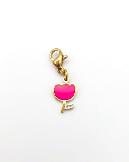 Clips tulipe rose