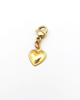 Clips coeur travaillé