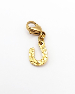 Clips fer à cheval martelée