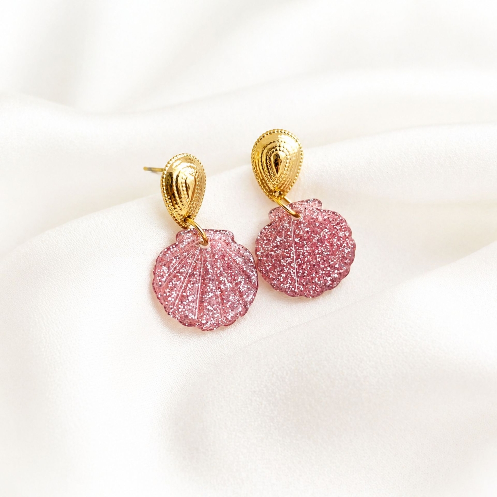 boucles d’oreilles Eléa dorées