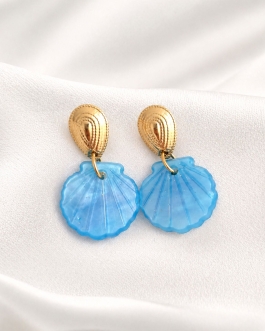 boucles d’oreilles Eléa turquoise