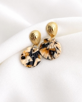 boucles d’oreilles Eléa écailletortue