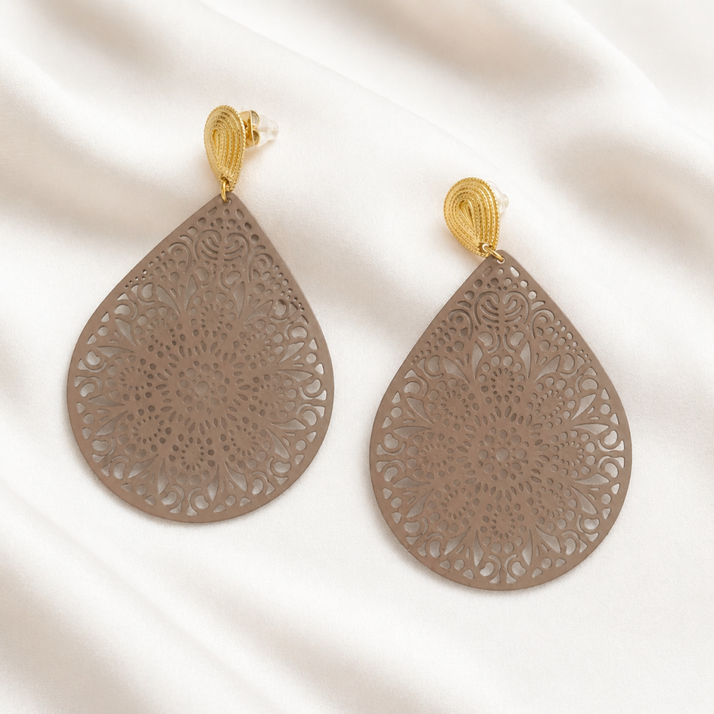 Boucles d'oreilles dentelle Amia