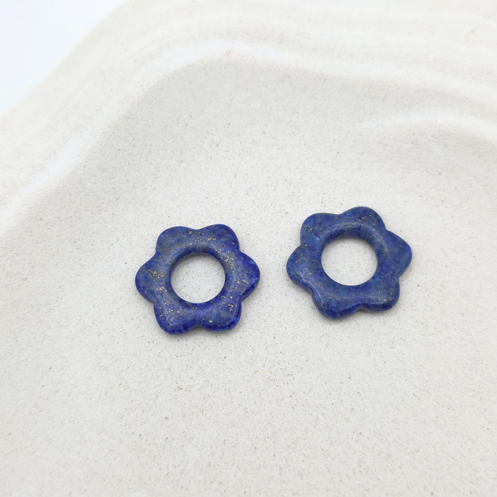 Boucles d’oreilles lapis Rosalie