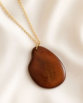 Collier chocolat Lior
