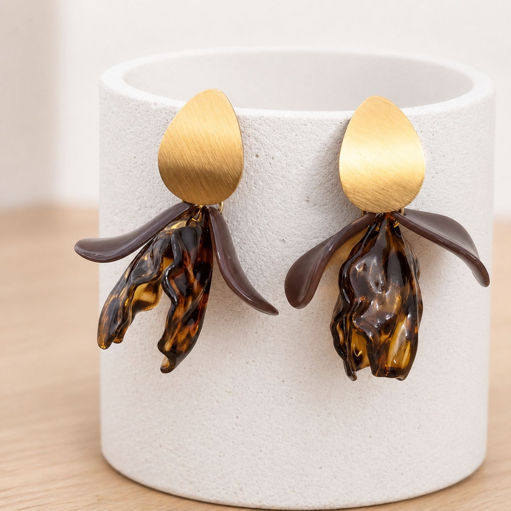 Boucles d’oreilles pétales Sydney