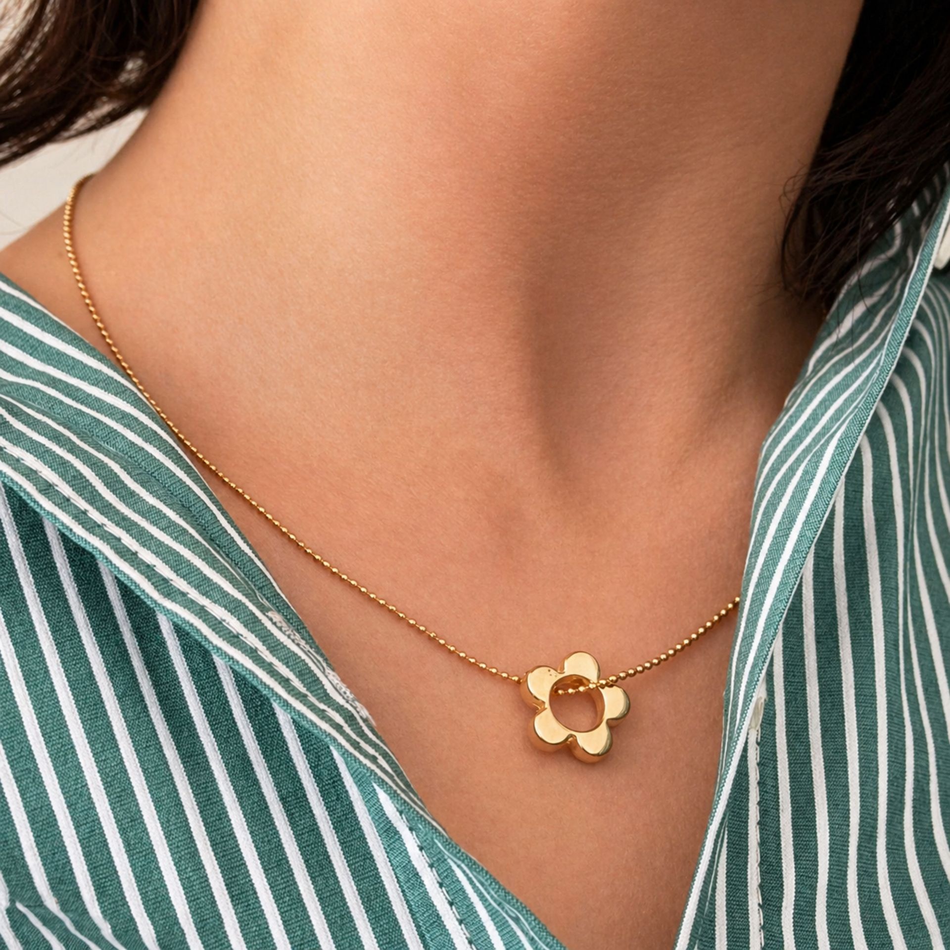 Collier marron Rosalie