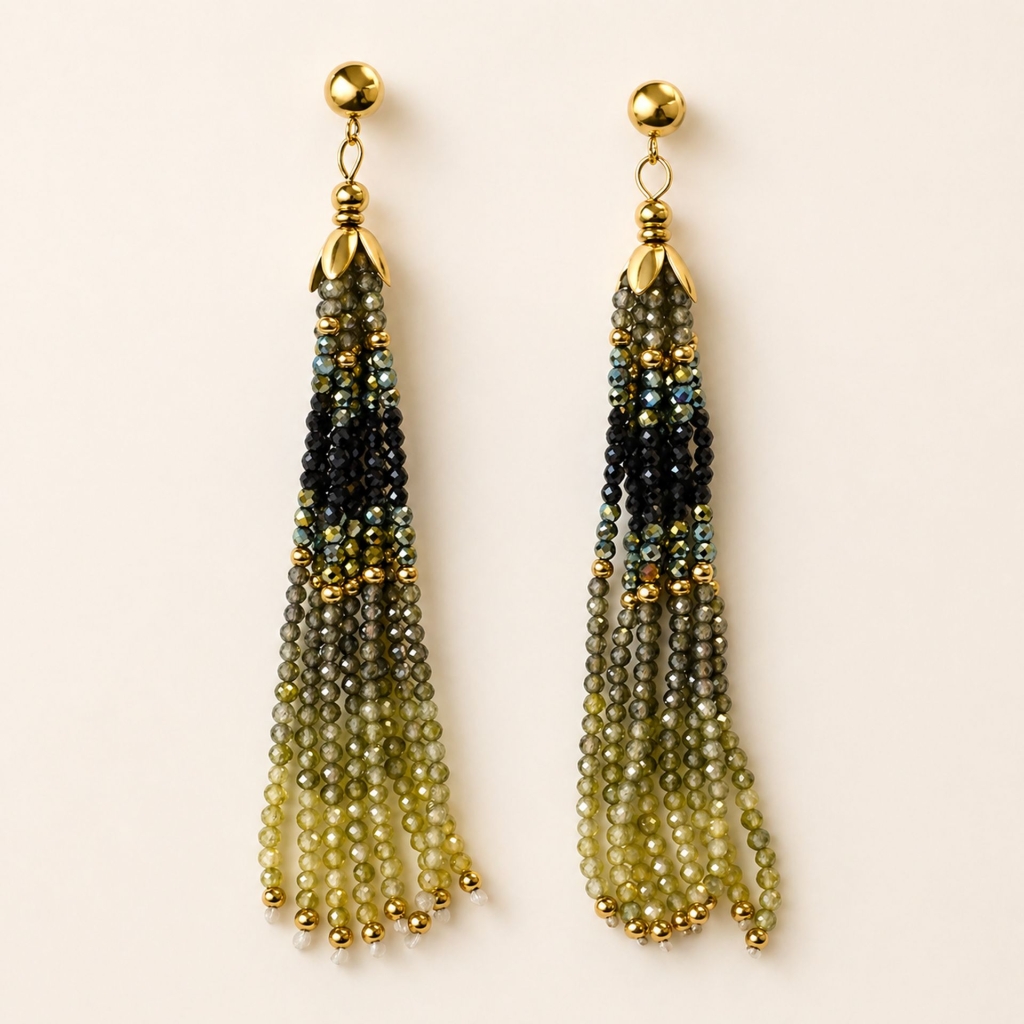 Boucles d'oreilles perles Elise