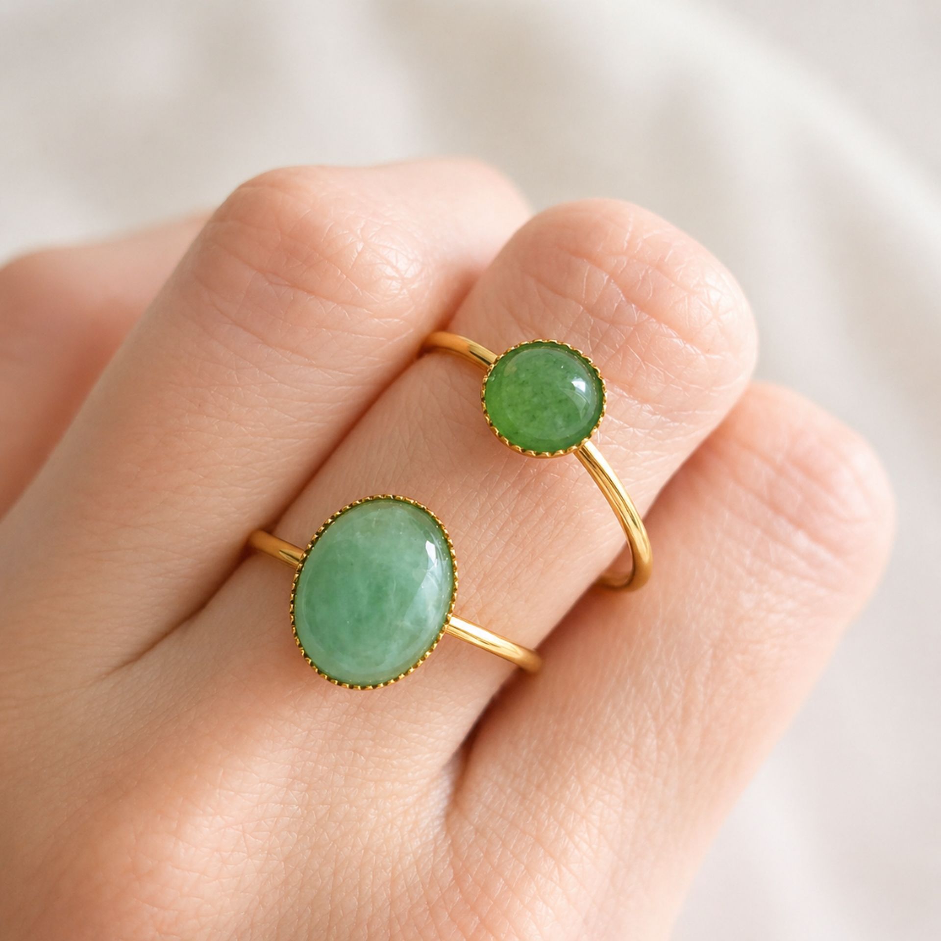 bague Essentielle aventurine