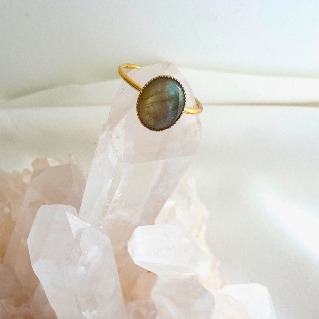 bague Labradorite Confidence