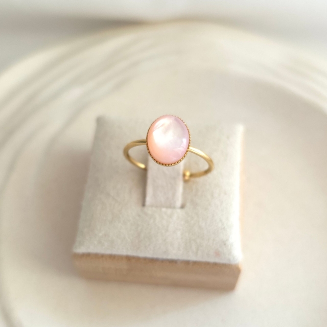bague NacreRose Confidence