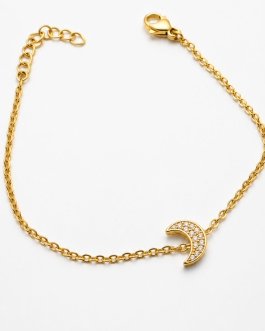 Bracelet lune Lina