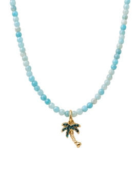 Collier Amazonite Coco