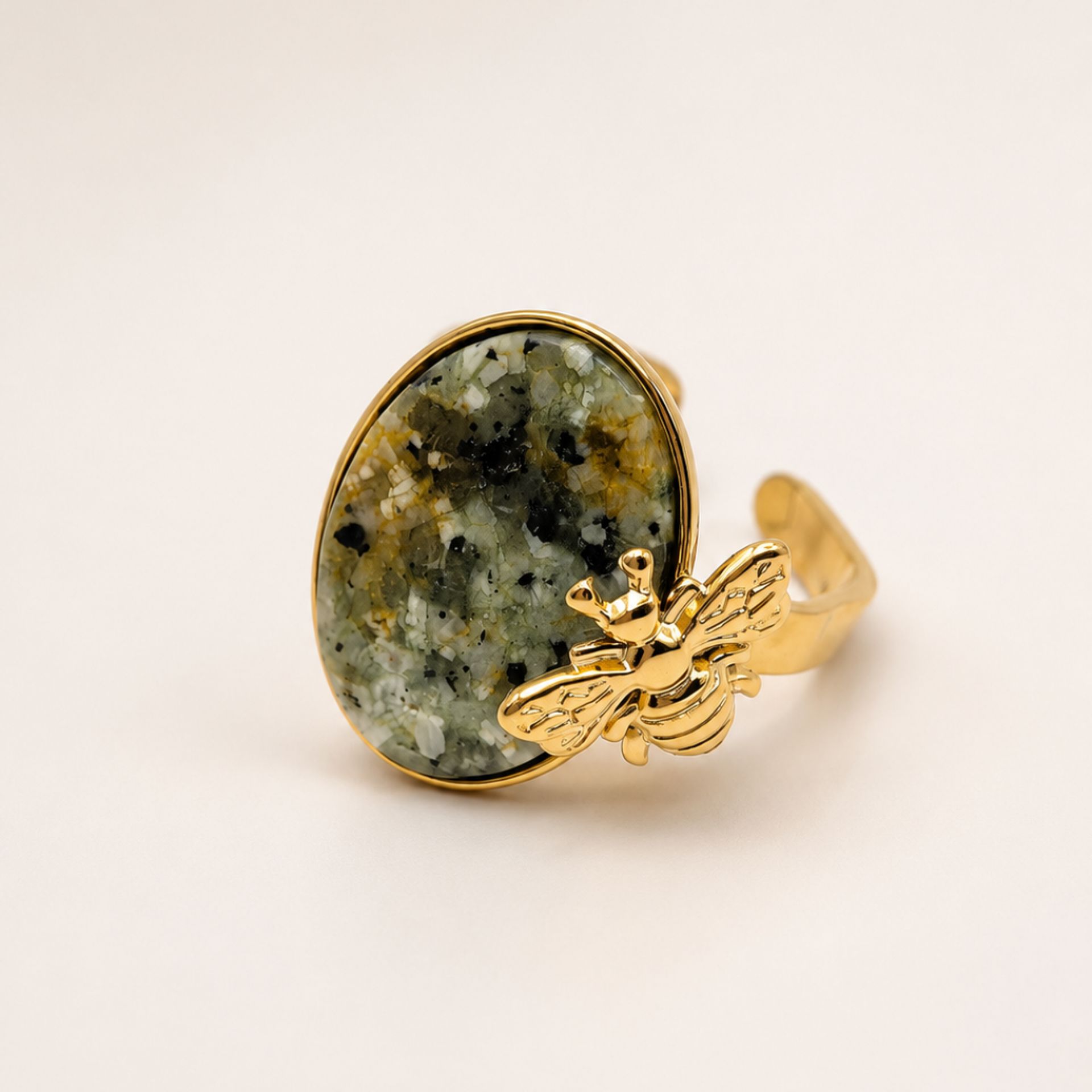 Bague turquoise africaine Mélia – Image 3
