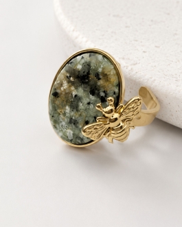 Bague turquoise africaine Mélia