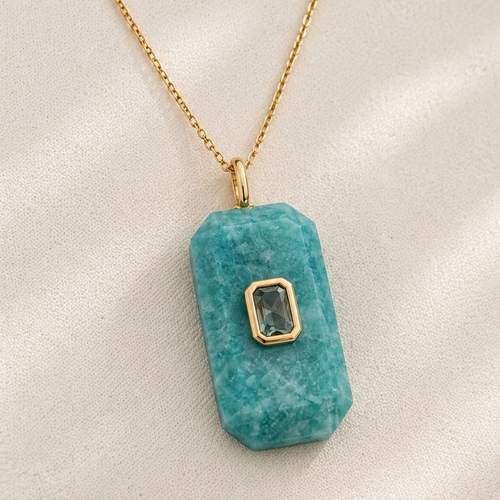 Collier Amazonite Ada