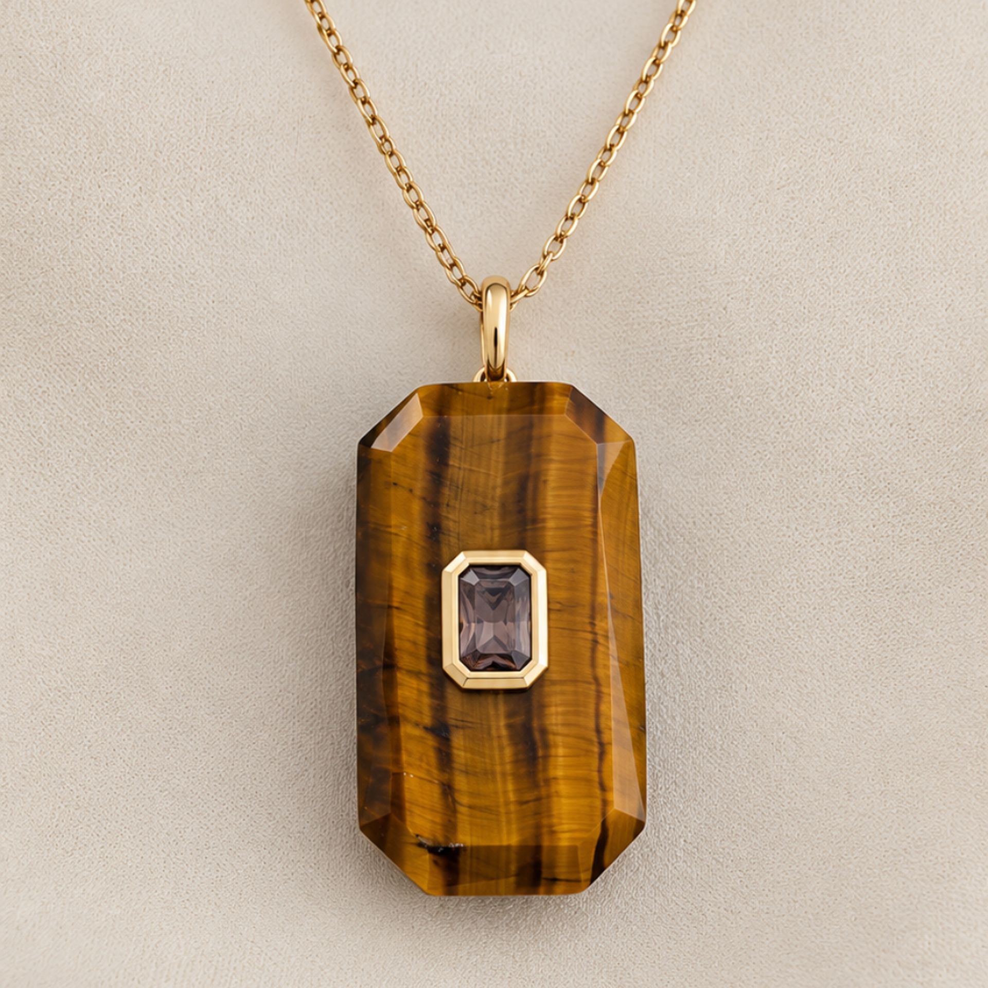 Collier œil de tigre Ada
