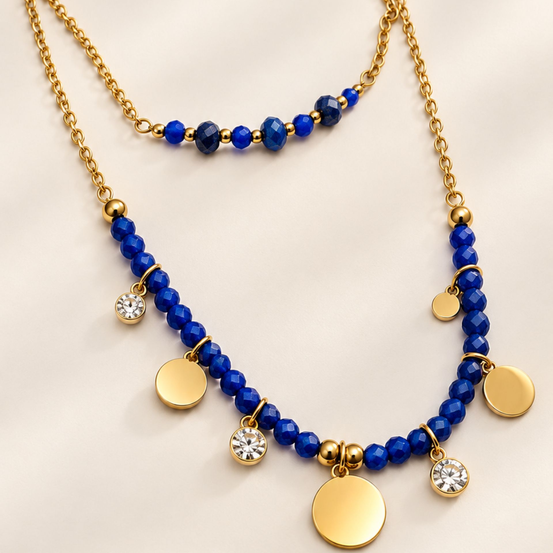 Collier double Cassandre