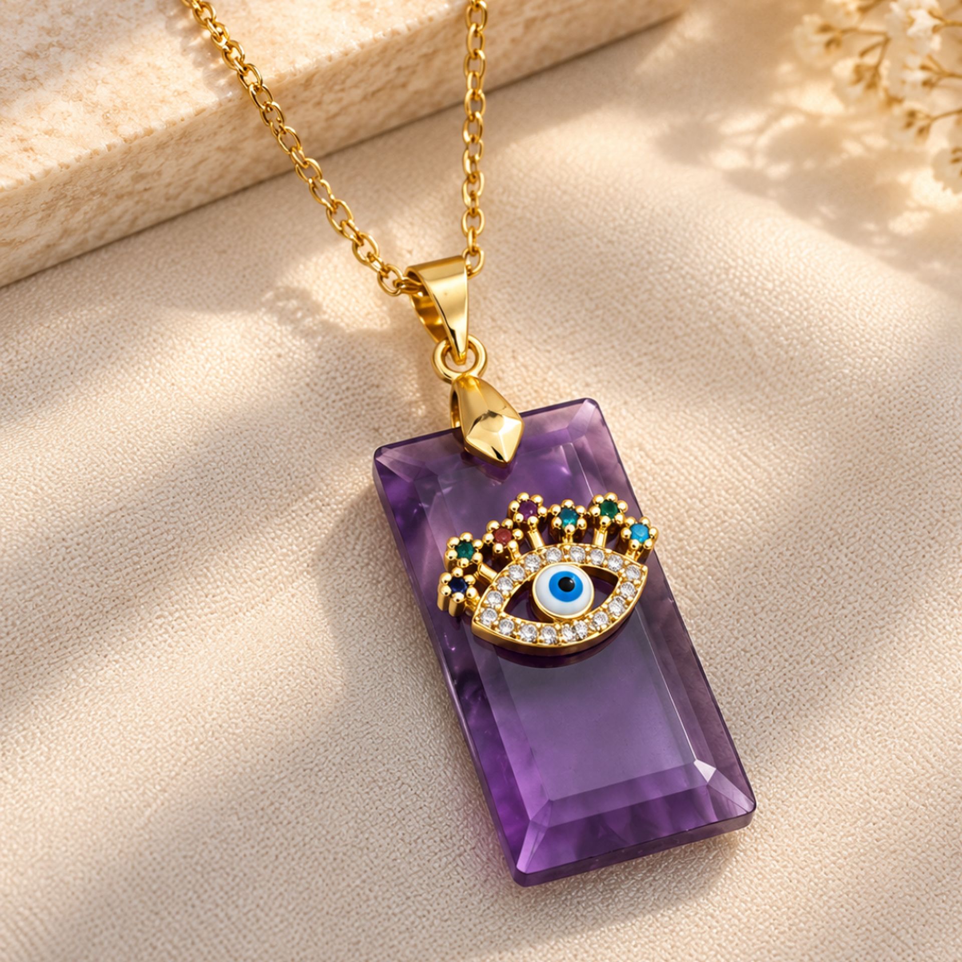 Collier œil Althéa